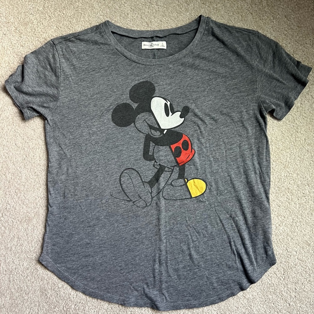 Abercrombie & Fitch Relaxed Fit Mickey Mouse T-Shirt